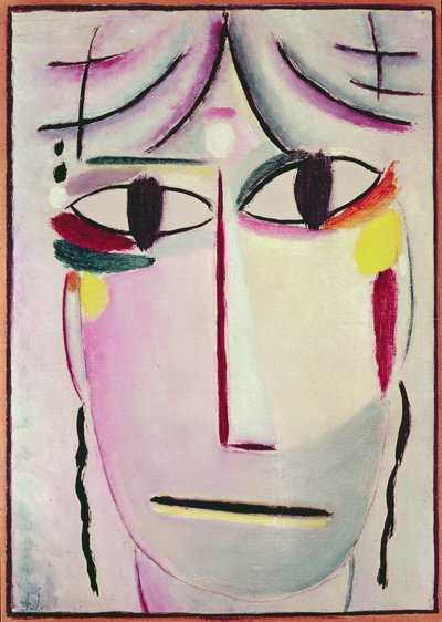 Le Visage du Rédempteur, 1920 - Alexej von Jawlensky